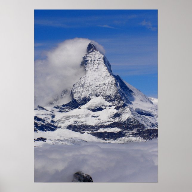 Matterhorn in Switzerland Poster (Front)