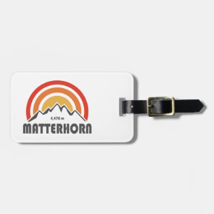 Matterhorn Luggage Tag