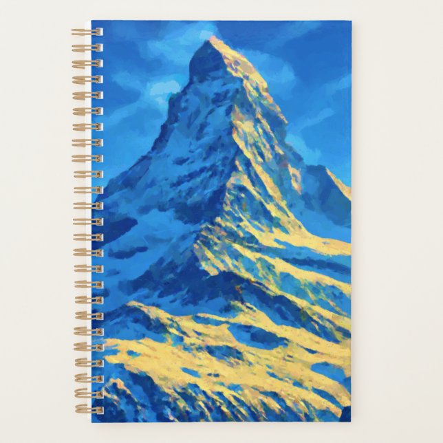 Matterhorn Mountain Art  Planner (Front)