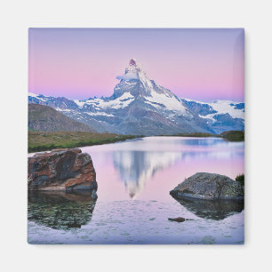 Matterhorn mountain in Zermatt, Switzerland Magnet