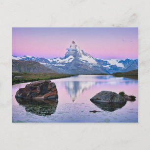 Matterhorn mountain in Zermatt, Switzerland Postcard