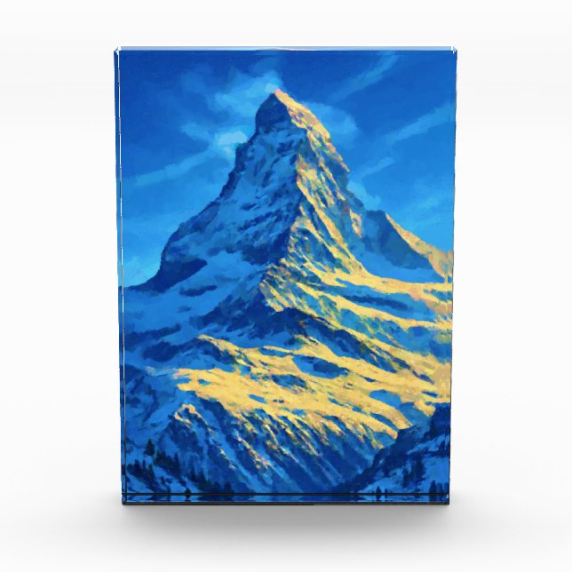 Matterhorn Mountain Photo Block (Front)