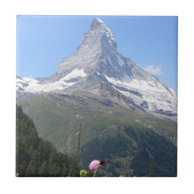 Matterhorn Mountain photo Tile (Front)