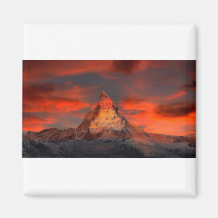Matterhorn Peak at Dawn Magnet
