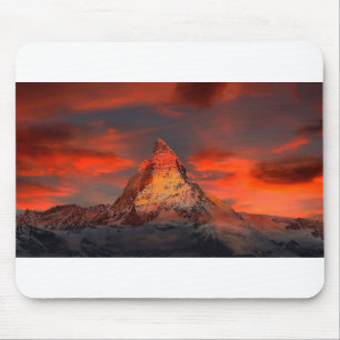 Matterhorn Peak at Dawn Mouse Pad