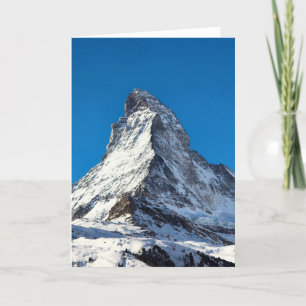 Matterhorn photo card
