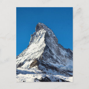Matterhorn photo postcard