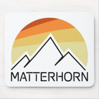 Matterhorn Switzerland Italy Retro