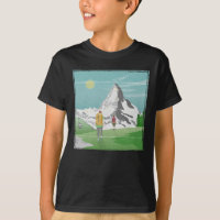 matterhorn travel poster Switzerland