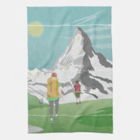 matterhorn travel poster Switzerland