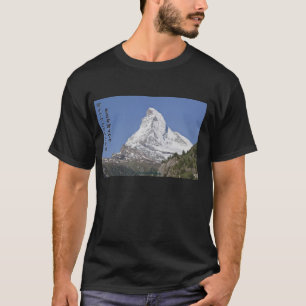 Matterhorn with text T-Shirt