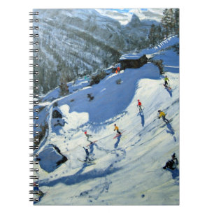 Matterhorn Zermatt Spiral Notebook