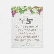 Matthew 11:28 Come to Me Scripture | Grapevine