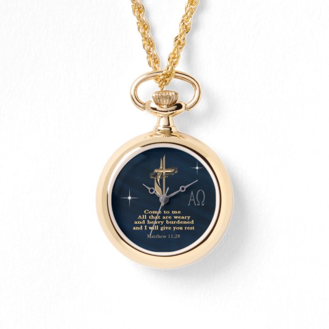 Matthew 11:28 watch (Front)
