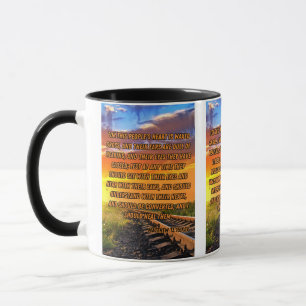 Matthew 13:15 KJV Bible Verse Pic Two-Tone Mug