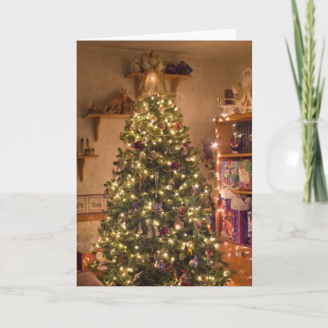 Matthew 1:22-25 Christmas Card (Front)