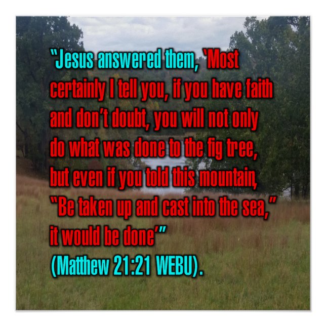 Matthew 21:21 WEBU Poster (Front)