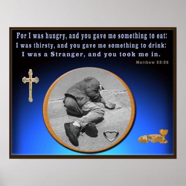 Matthew 22:35 poster (Front)