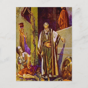 Matthew 26:69-75 Peter Denies Jesus postcard