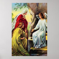 Matthew 28:1-7 He Is Not Here, He Has Risen poster