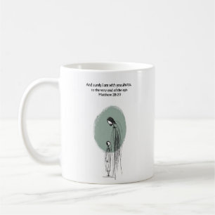 Matthew 28:20 Inspirational Faith Quote Gift Mug
