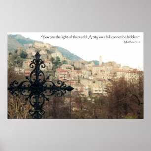 Matthew 5:14 poster