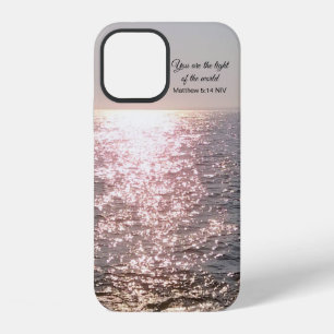Matthew 5:14 You are the light of the World Ocean iPhone 12 Case