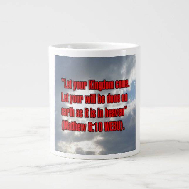 Matthew 6:10 WEBU Mug (Front)