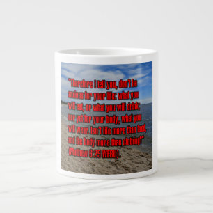 Matthew 6:25 WEBU Mug