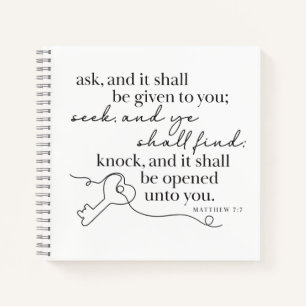 MATTHEW 7:7 - Journal