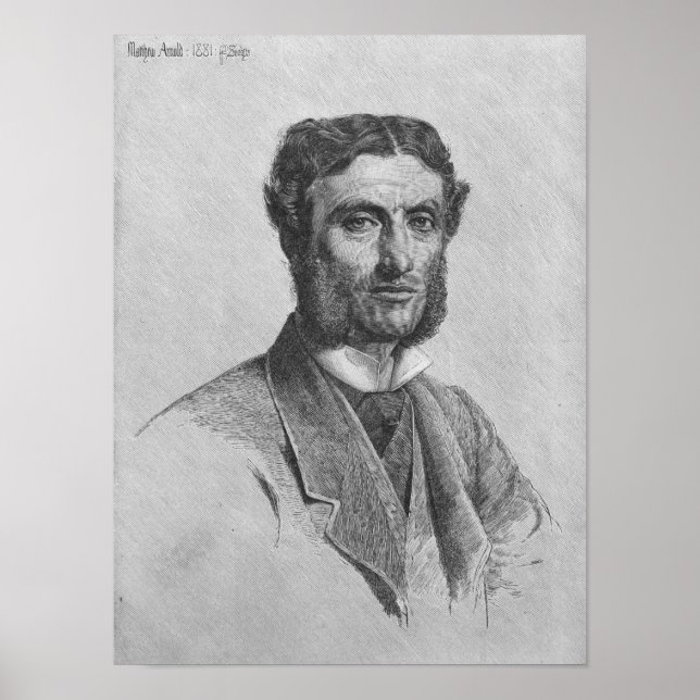 Matthew Arnold, 1881 Poster (Front)