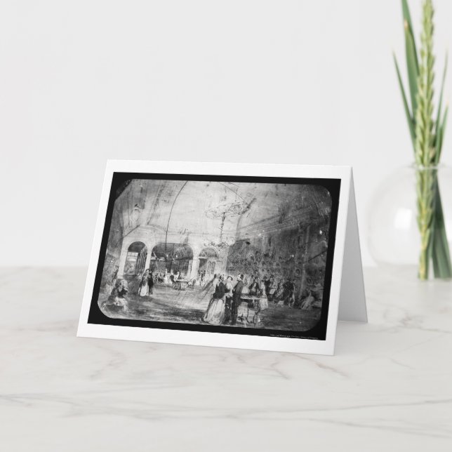 Matthew Brady Daguerreotype 1854 Card (Front)