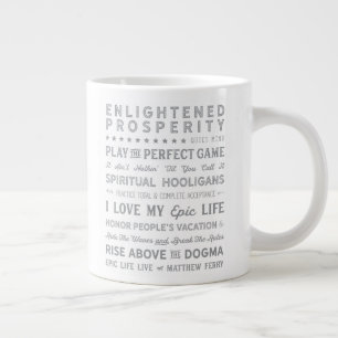 Matthew Ferry Words of Wisdom Large Coffee Mug