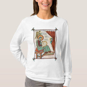Matthew From Lindisfarne Medieval Manuscript T-Shirt
