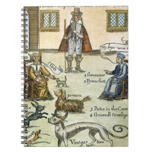 Matthew Hopkins (D 1647) Spiral Notebook