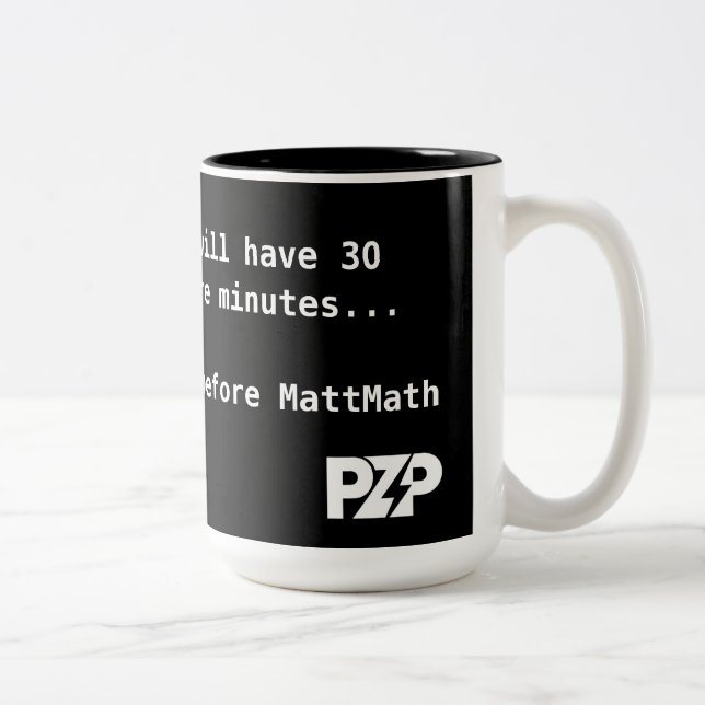 MattMathCoffeeMug Two-Tone Coffee Mug (Right)