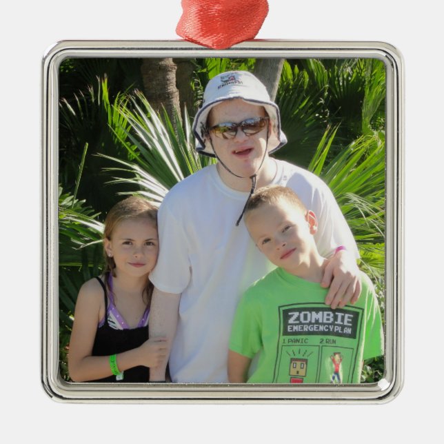 Matt's Custom Metal Tree Decoration (Front)