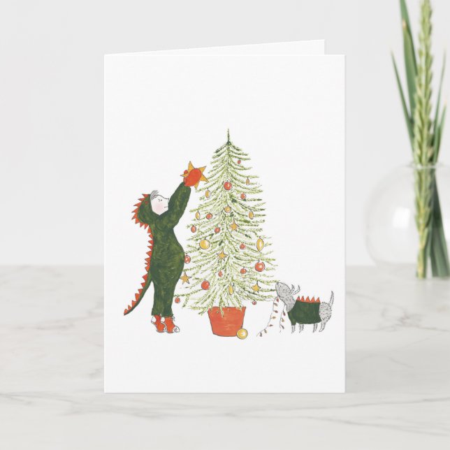 Matty and Ty Christmas card (Front)