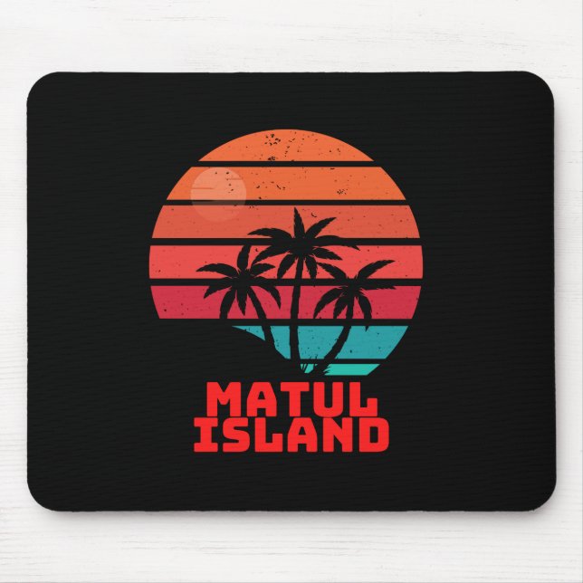 Matul Island Zombi Horror Movie Mouse Pad (Front)