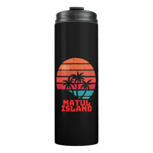 Matul Island Zombi Horror Movie Thermal Tumbler