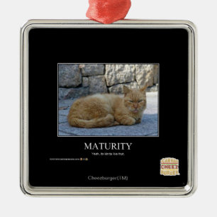 Maturity Metal Tree Decoration