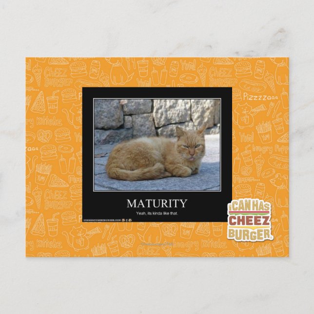 Maturity Postcard (Front)