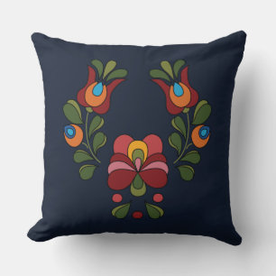 Matyo Embroidery Design  Cushion