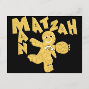 Matzah Man Postcard