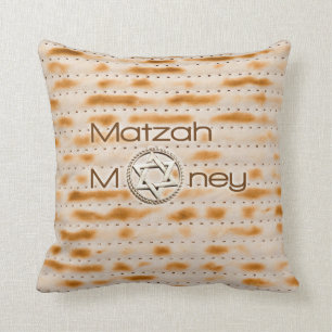 Matzah Money Pillow