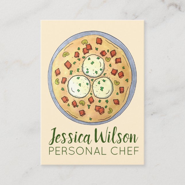 Matzo Matzah Ball Soup Jewish Cuisine Passover Business Card (Front)