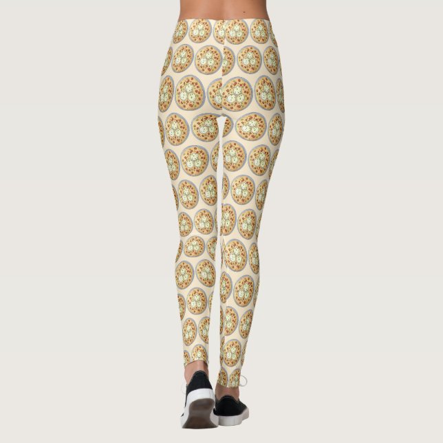 Matzo Matzah Ball Soup Jewish Cuisine Passover Leggings (Back)