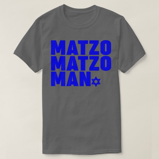 Matzo Matzo Man Premium T-Shirt (Design Front)