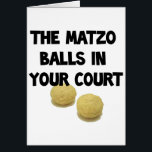 matzoh balls<br><div class="desc">Greeting Card Vertical Template</div>