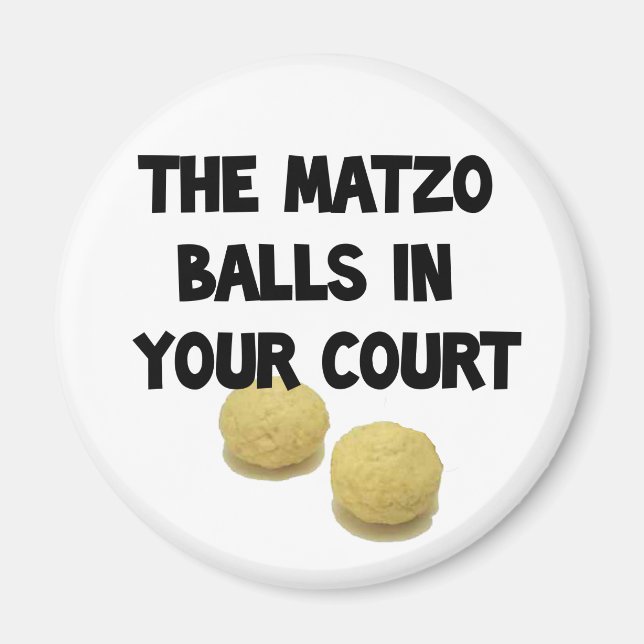 matzoh balls magnet (Front)